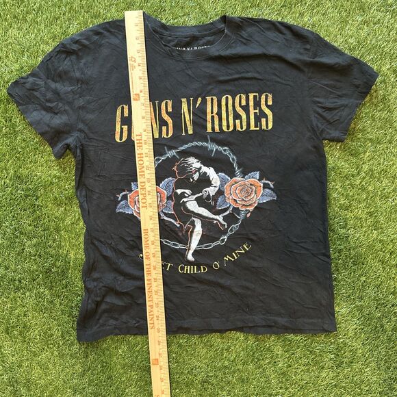 Guns N' Roses Sweet Child of Mine Black Short Sleeve Tee Shirt Women's Large - Picture 2 of 7